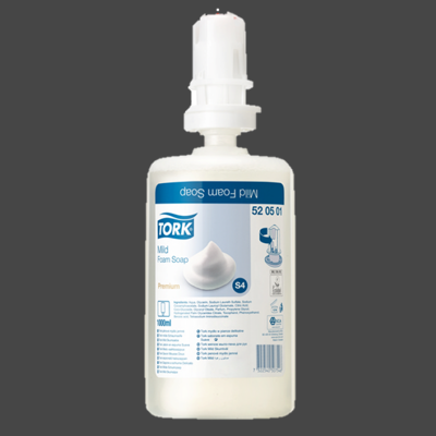 Schaumseife mild Tork Premium S4 2500 Bezüge/Flasche 1 Liter