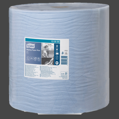Wischtuchrolle 420 Tork Advanced, 2-lag blau 37x34cm,1500Bl.