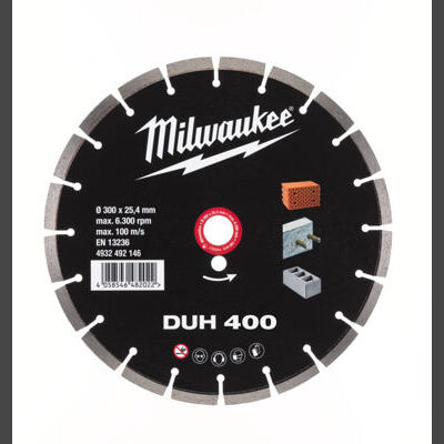 Diamanttrennscheibe DUH 300 mm für harte Materialien