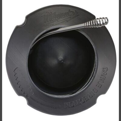 Spirale für Akku-Rohrreiniger M12BDC 8 mm x 7,6 m mit Keulenkopf und Spiraltrommel