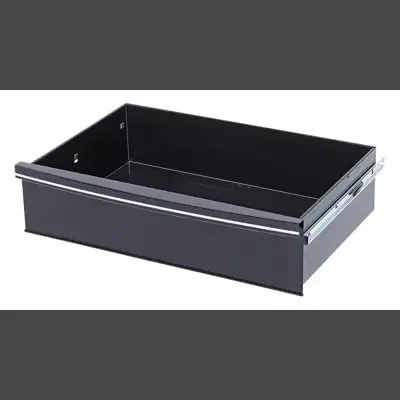 S10 & S13 grosse Schublade, schwarz, ohne Logo