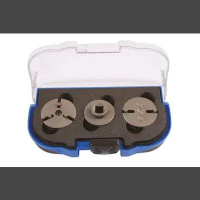 Bremskolben-Rückstellwerkzeug-Adapter-Satz 3-tlg.