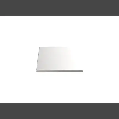 MSS+ Edelstahlarbeitsplatte 360x650x20mm