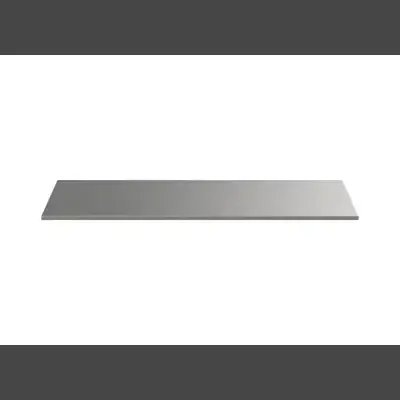 MSS+ Edelstahlarbeitsplatte 1540x650x20mm