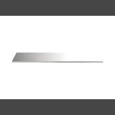 MSS+ Edelstahlarbeitsplatte 1781x650x20mm