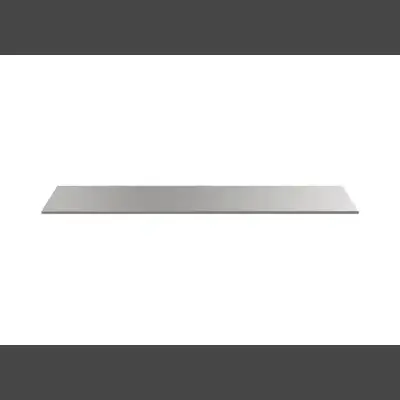 MSS+ Edelstahlarbeitsplatte 2161x650x20mm