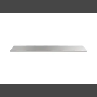 MSS+ Edelstahlarbeitsplatte 2261x650x20mm