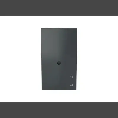MSS+ glatte Rückwand Bildschirm und Tastatur 619x1104mm