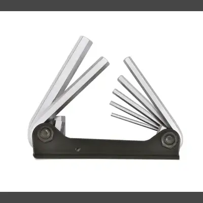 Innensechskantschlüsselsatz Klapphalter 7-tlg.