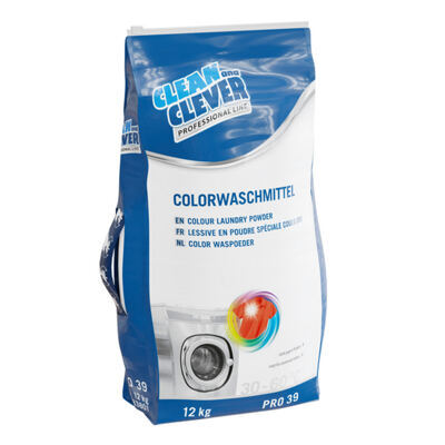 CLEAN and CLEVER Colorwaschmittel PRO 39 - 12kg