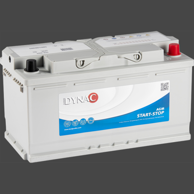 Starterbatterie Dynac AGM 95Ah Start Stop wartungsfrei