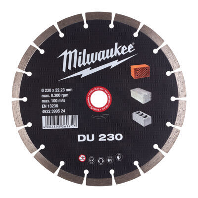 Diamanttrennscheibe DU 230 mm Universal