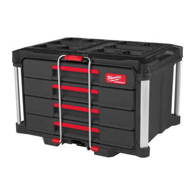 PACKOUT Koffer mit 4 Schubladen 560 x 410 x 360 mm