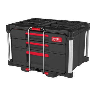 PACKOUT Koffer mit 2+1 Schubladen 560 x 410 x 360 mm
