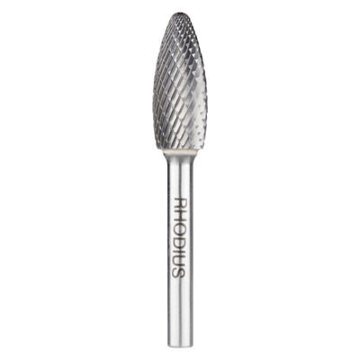 RHODIUS Hartmetall-Frässtift Form H HF H TOP 12.7x32.0x6.0x77