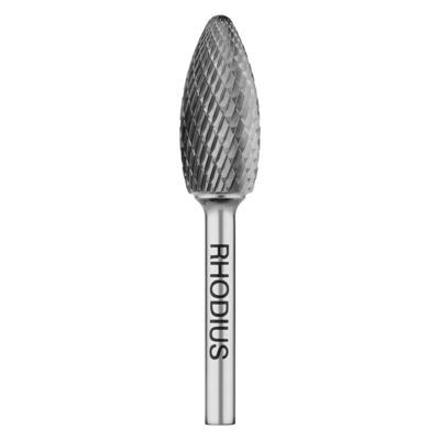 RHODIUS Hartmetall-Frässtift Form H HF H TOP 16x36.0x6.0x81