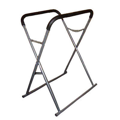 X-Ständer mit 2 Ketten, Auflage 100cm, Aussenmasse BxH: 1.15 x 1.12m