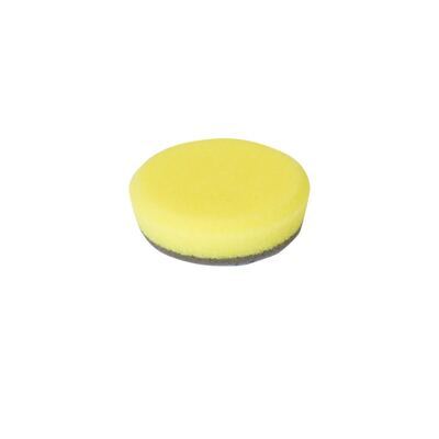Polierschwamm V1 (grau/gelb-hart, offenzellig) Ø 65mm