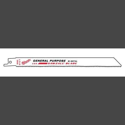 Säbelsägeblatt General Purpose, flexibel 200 x 3,2/2,1 mm (8/12 TPI)