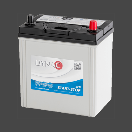 Starterbatterie Dynac EFB 40Ah Start-Stop wartungsfrei