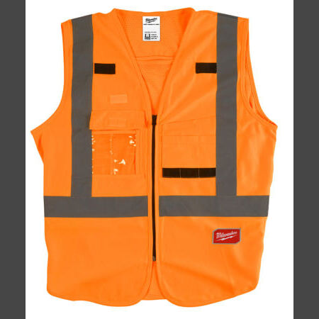 Warnschutzweste orange Größe L/XL