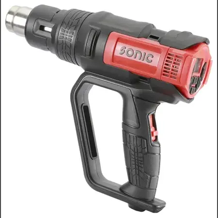 Heissluftpistole mit Digitalanzeige 2000 Watt