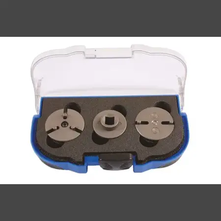 Bremskolben-Rückstellwerkzeug-Adapter-Satz 3-tlg.