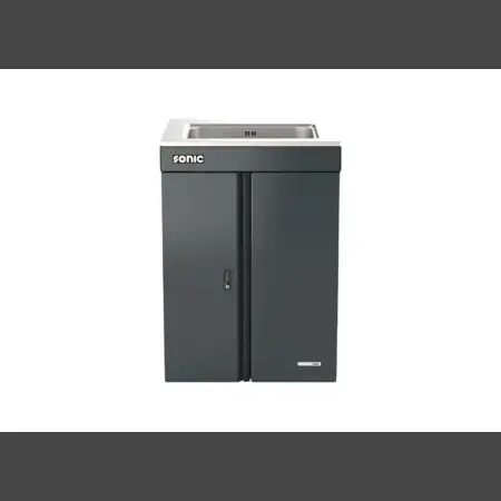 MSS+ Aufbewahrungsschrank mit Waschbecken Doppeltür 720mm