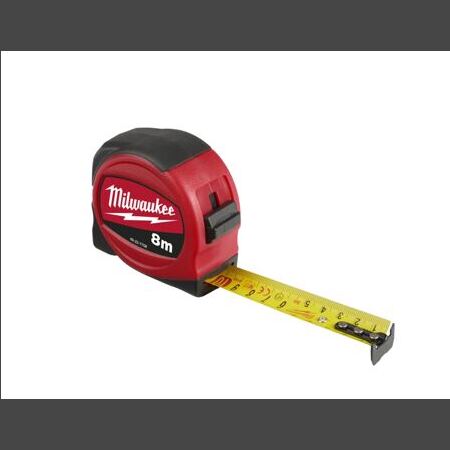 Slim-Bandmaß 8 m nicht-magnetisch, 25 mm breites Band