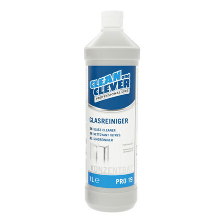 CLEAN and CLEVER Glasreiniger PRO 19 1 Liter