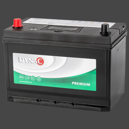Starterbatterie Dynac Premium 100 Ah. Calcium-Calcium. wartungsfrei
