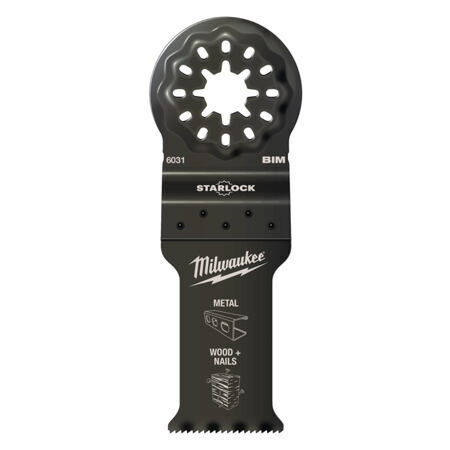Multitool Starlock Bi-Metall Tauchsägeblatt Multimaterial 28 x 47 mm
