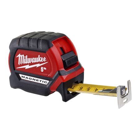 Premium-Bandmaß 5 m magnetisch, 27 mm breites Band