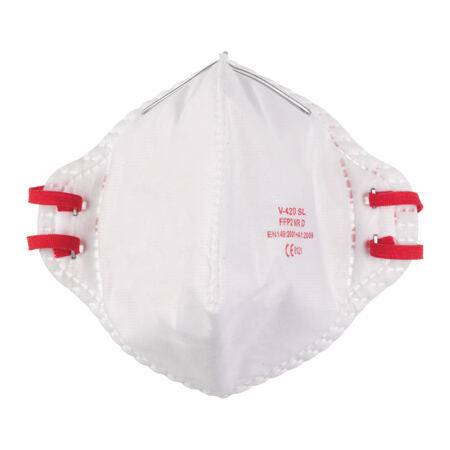 FFP2 Einweg-Atemschutzmaske gefaltet 20er Pack