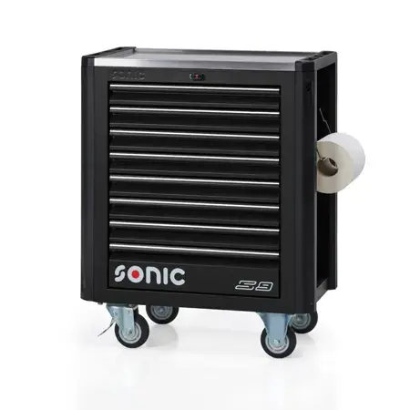 NEXT S9 Werkstattwagen schwarz 414-tlg.