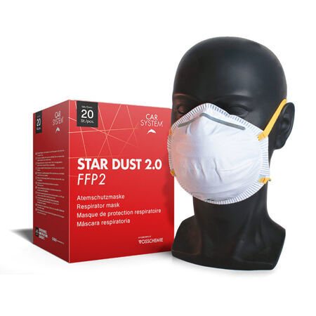 CS Star Dust 2.0 Atemschutzmaske FFP2, 20 Stück ohne Ventil